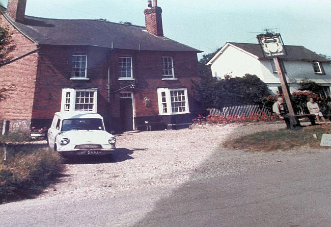 Chequers, Woodend, Ardeley - in 1960