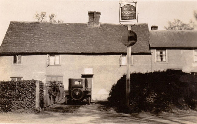 Jolly Waggoners, Church End, Ardeley, Hertfordshire - inter war years