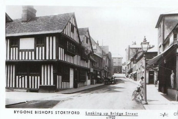 Black Lion, Bridge Street, Bishop Stortford - in 1922