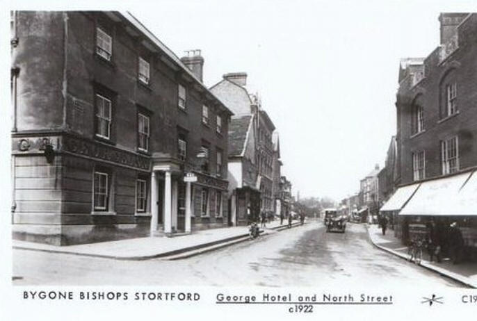 George Hotel, North Street, Bishop Stortford - in 1922