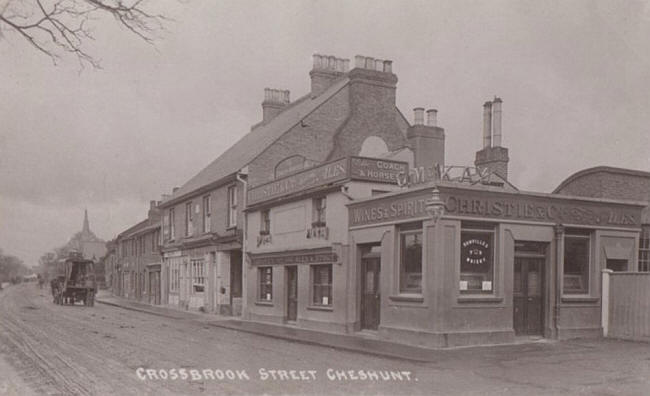 Coach & Horses, 36 Crossbrook Street, Cheshunt - circa 1901