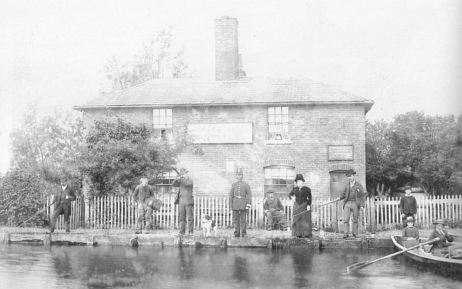 Jolly Bargeman, Riverside, Cheshunt - circa 1890