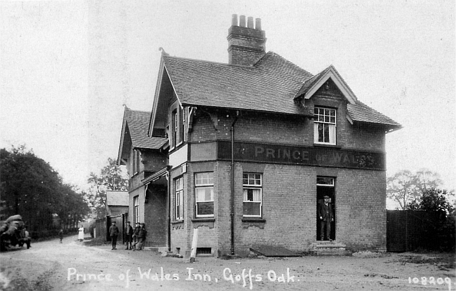 Prince of Wales, Burton Lane, Goffs Oak, Cheshunt - circa 1928