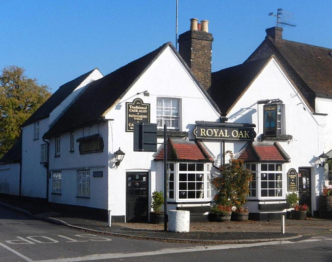 Royal Oak, 1 The Street, Chipperfield - in November 2011