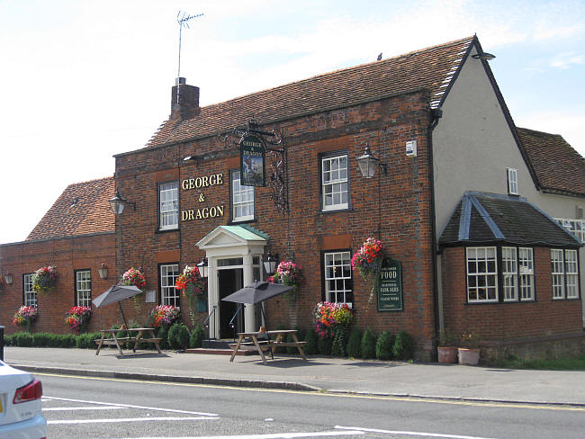 George and Dragon, 19 High Street, Graveley, Stevenage - in August 2013
