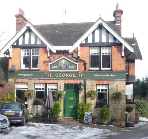 George IV, Cautherley Lane, Great Amwell - in February 2009