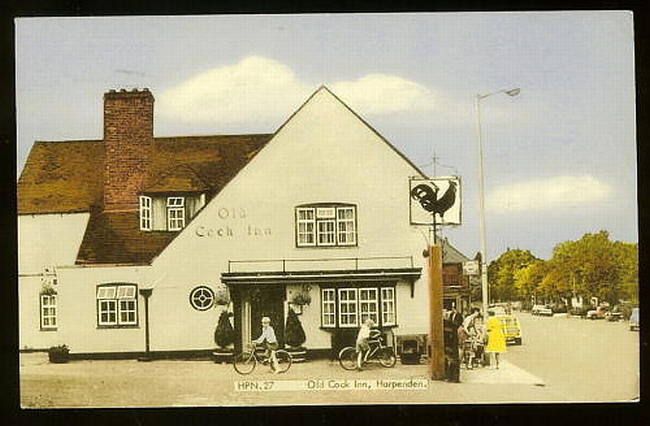 Old Cock Inn, Harpenden - circa 1960