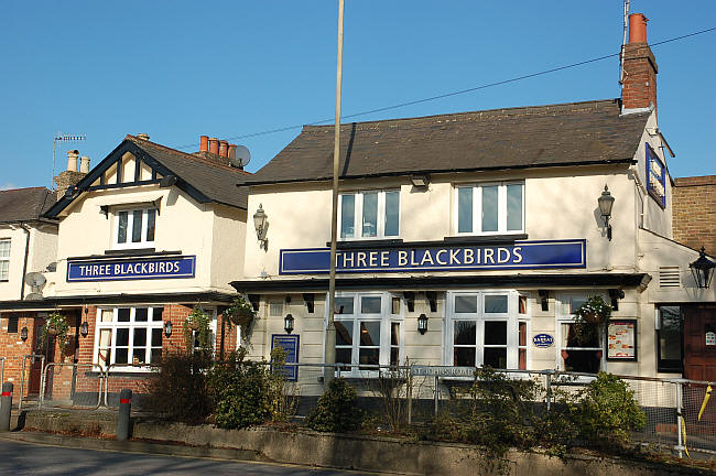 Three Black Birds, 192 & 194 St Johns Road, Boxmoor, Hemel Hempstead - in 2012