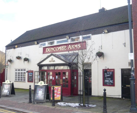 Duncombe Arms, 24 Railway Street, Hertford - in February 2009