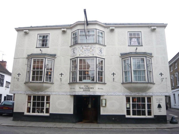 Salisbury Arms, Fore Street, Hertford - in February 2009