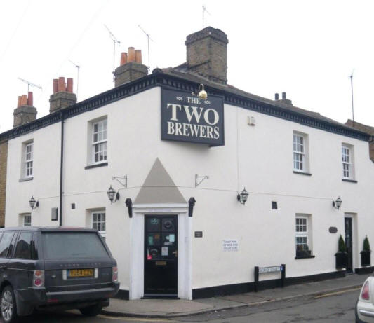 Two Brewers, 30 Port Vale, Hertford - in February 2009