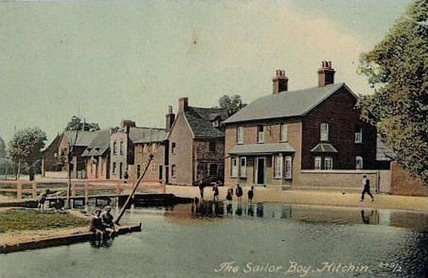 Sailor Boy, Woolgrove Road, Walsworth, Hitchin - early 20th century