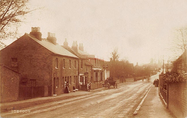 George, High Street, Hoddesdon, Hertfordshire - circa 1908