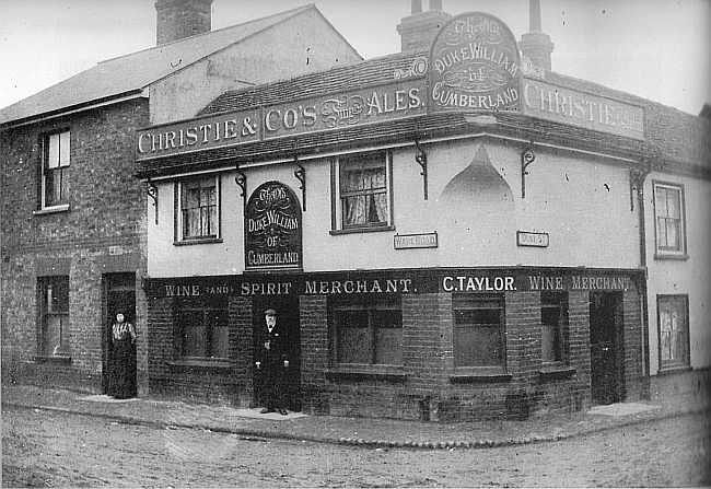Old Duke William of Cumberland, 2 Ware Road, Hoddesdon - Licensee C Taylor