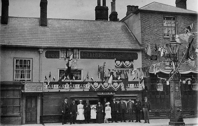 Fox, 88 High Street, Hoddesdon, Hertfordshire - possibly 1902 Coronation