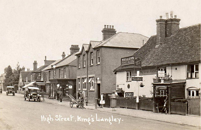 Saracens Head, High street, Kings Langley, Hertfordshire