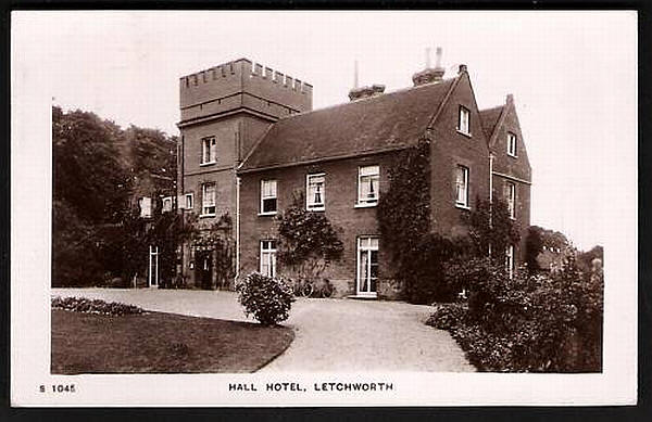 Hall Hotel, Letchworth - in 1909