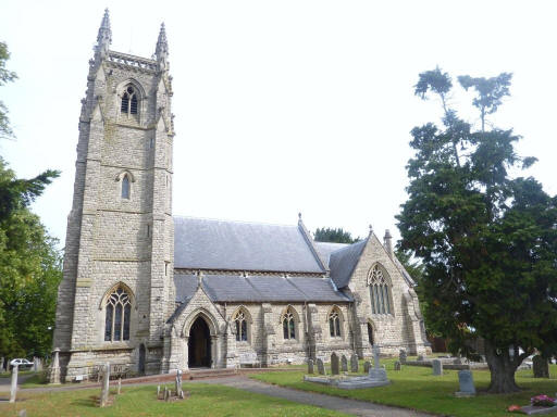 St Thomas a’ Becket parish church at Northaw - in August 2010