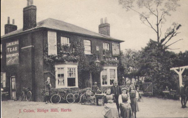 Waggon & Horses, Ridge Hill, Barnet - circa 1910