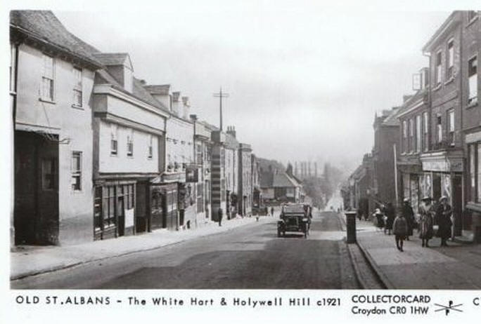White Hart, Holywell Hill, St Albans -  in 1921