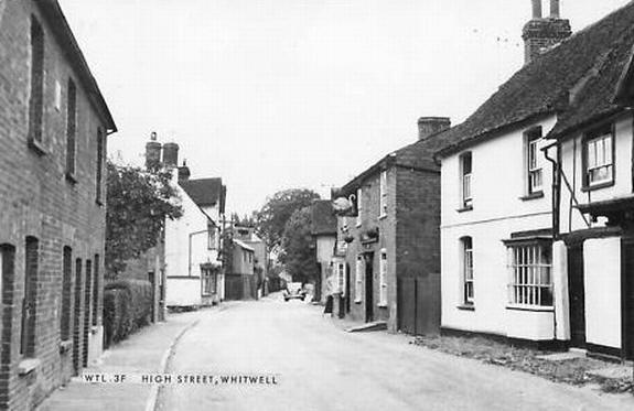 Swan, High Street, Whitwell, Hertfordshire - in 1960