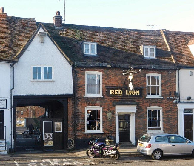 Red Lion, 80 High Street, Stevenage - in January 2012