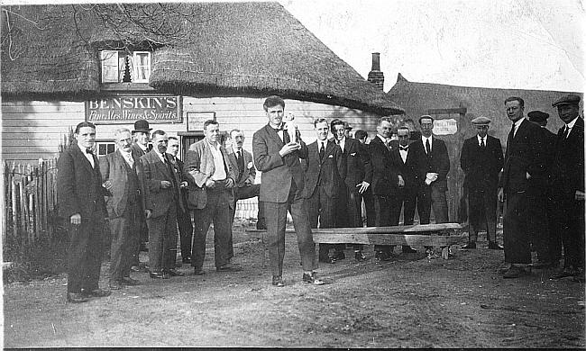 Cock Inn, Stocking Pelham - circa 1920