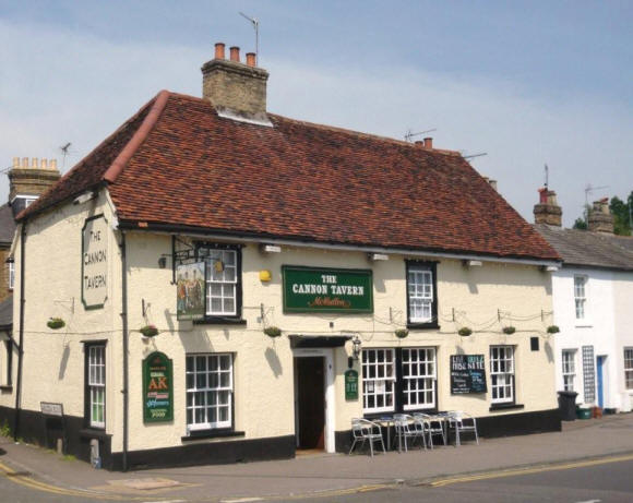 Cannon Tavern, 1 The Bourne, Ware - in May 2009