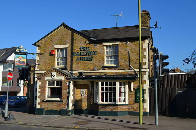 Railway Arms, Aldenham Road, Watford - in November 2012