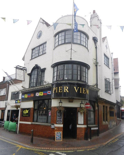 Pier View Hotel, 26 High Street, Cowes - in September 2011