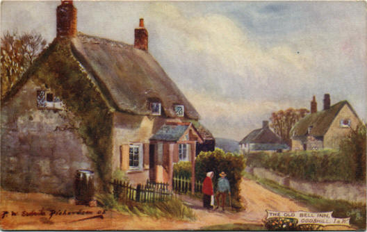 Bell Inn, Godshill, Isle of Wight - in 1907
