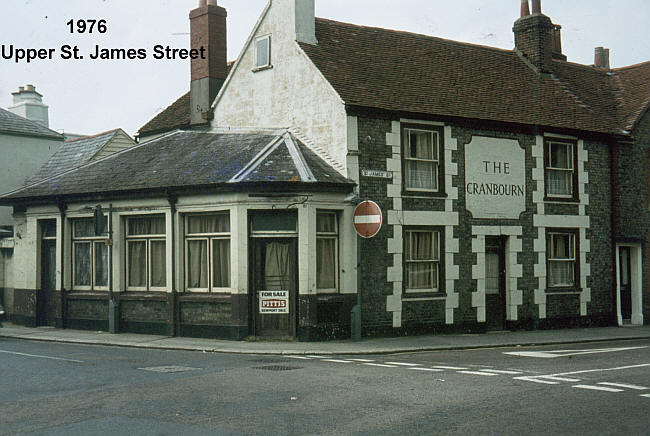 Cranbourn, 61 St James Street, Newport, Isle of Wight - in 1976