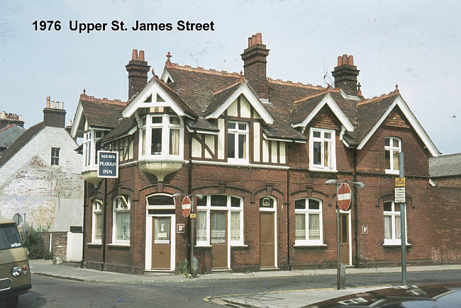 Plough Inn, 48 St James Street, Newport, Isle of Wight - in 1976