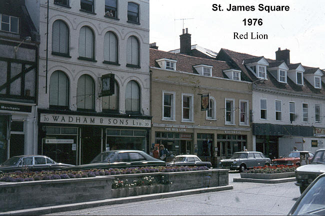 Red Lion, 21 St James Street, Newport, Isle of Wight - in 1976