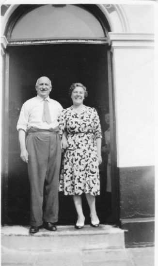 Harry Thomas Masters along with his wife Eileen Amy Masters at the  Bedford Hotel, St Johns Road, Ryde