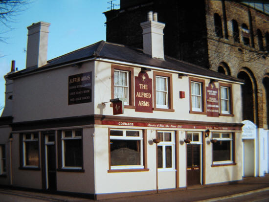 Alfred Arms, Newtown Green, Ashford - in January 1986