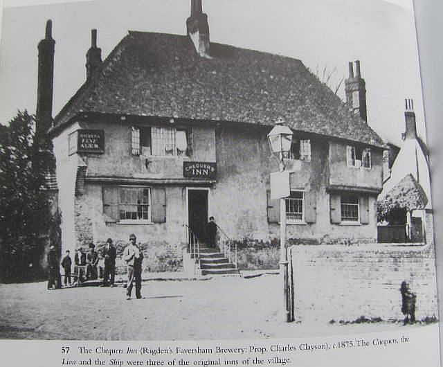 Chequers Inn, Chequers Lane, Ash - circa 1875