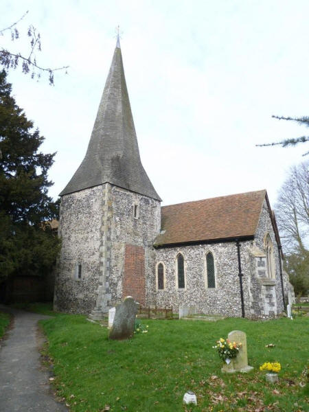 St Laurence at Bapchild - in March 2011