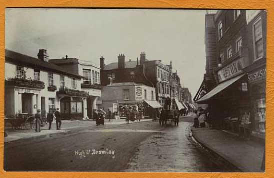 White Hart, High Street, Bromley - in 1909