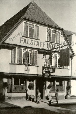 Falstaff Hotel, Canterbury (established in 1403) - in 1934