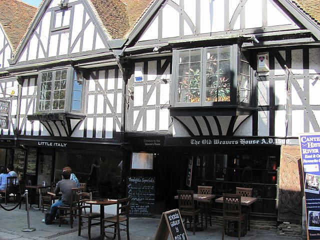 Old Weavers House, St Peters Street, Canterbury  - in 2011