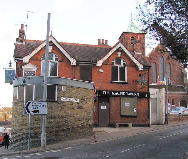 Magpie Inn, 33 Magpie Hall Road, Chatham - in 2011