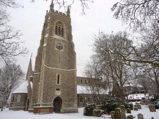 St Mary, Chatham - in December 2010