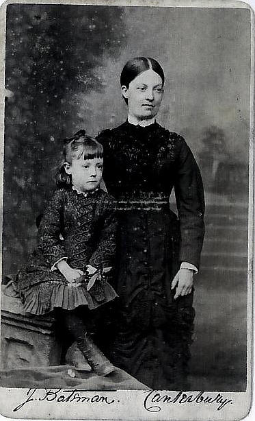 Edwin Collier and Elizabeth Collier - circa 1870