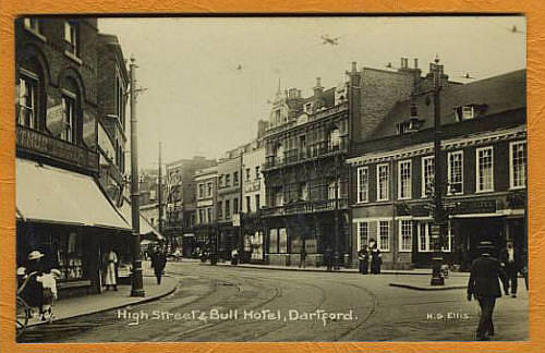 High Street & Bull Hotel, Dartford