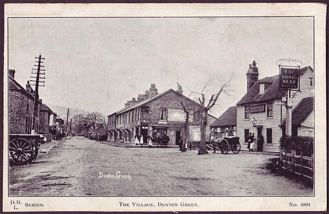 Dukes Head, Dunton Green - early 1900s