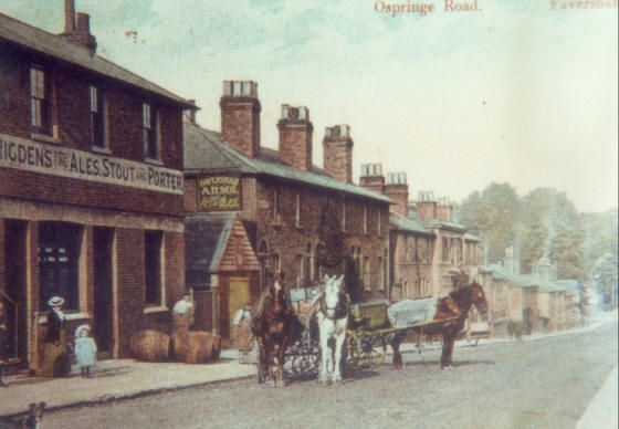 Faversham Arms, Ospringe Road - in 1905