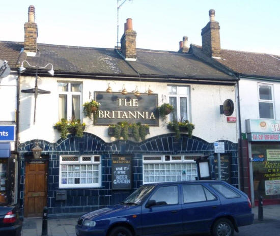 Britannia, 158 High Street, Gillingham - in January 2011