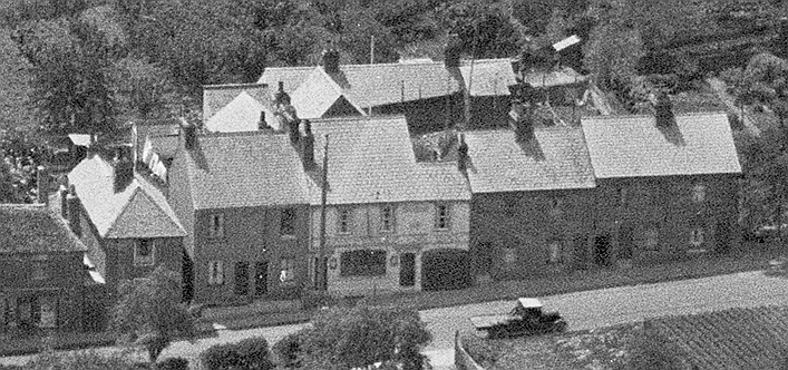 Victory, Gads Hill, Gillingham - an aerial view in June 1935