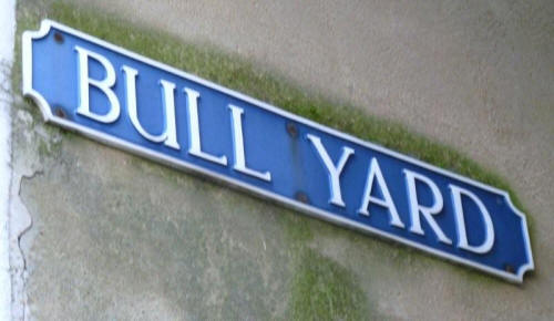 Bull Street sign - in April 2011